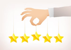 hand-giving-five-star-rating-vector-19100334